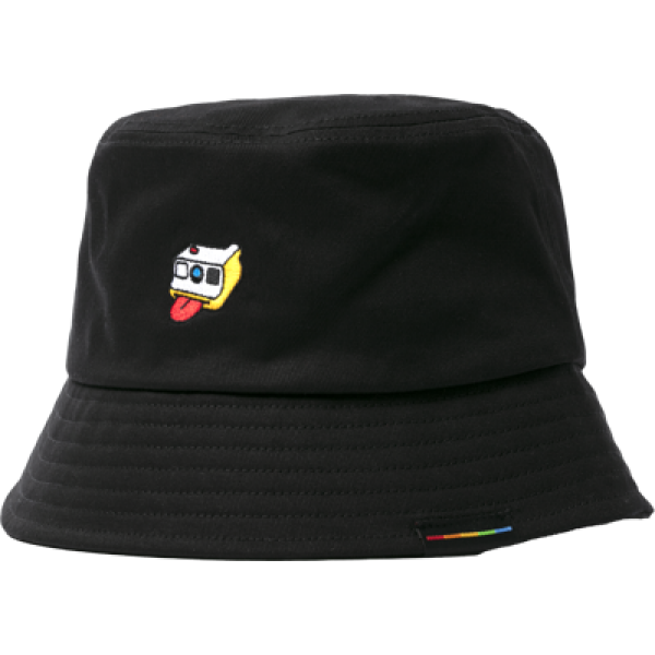 Polaroid Bucket Hat Black