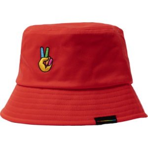 Polaroid Bucket Hat Red