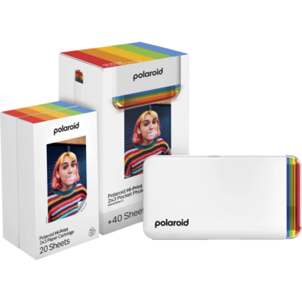 Polaroid Fotoskrivare Hi-Print Gen 2 E-box White