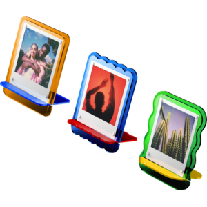 Polaroid Coloured Acrylic Photo Frames 3 Pack