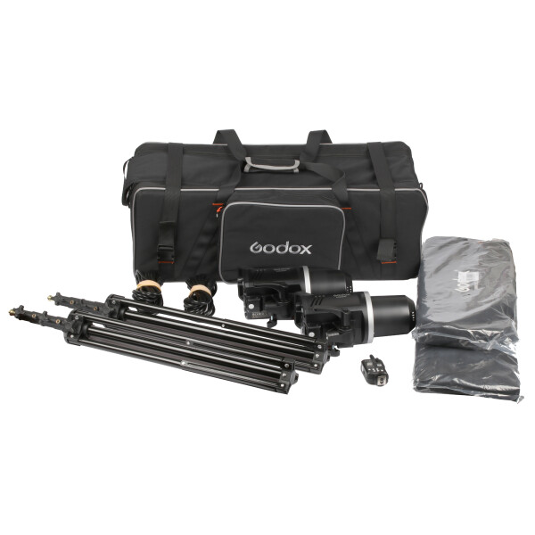 GODOX MS300 F Studioblixtpaket 300WS med väska - Bild 2