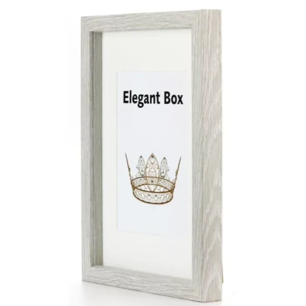 Ram Elegant Box Grå 21X29,7 A4 (PP 15X20)