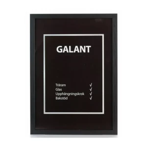 Ram Galant Svart 40X60