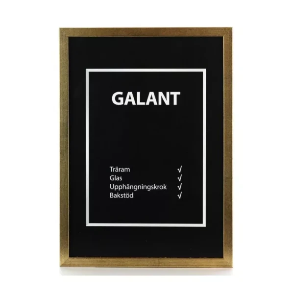 Ram Galant Guld 40X60