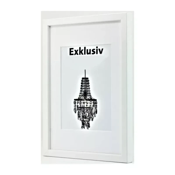Ram Exklusiv 2.0 Vit 60X80 (PP 50X70)