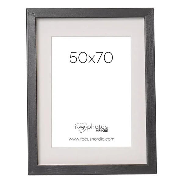 Ram Vivaldi Svart 50X70