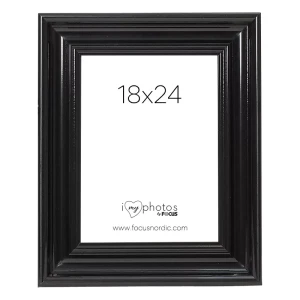 Ram Charleston Svart 18X24