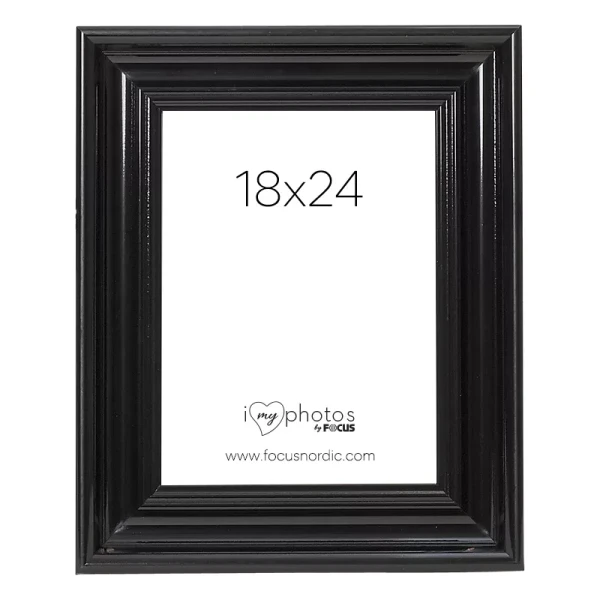 Ram Charleston Svart 18X24