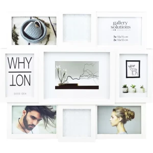 Ram Collageram 9 Bilder Vit