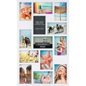Ram Collageram 13 Bilder Vit