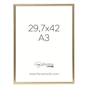 Ram Can-Can Aluminium Shiny Guld 29,7X42 (A3)