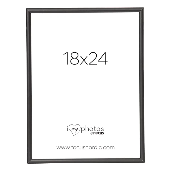 Ram Can-Can Aluminium Svart 18X24
