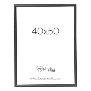 Ram Can-Can Aluminium Svart 40X50