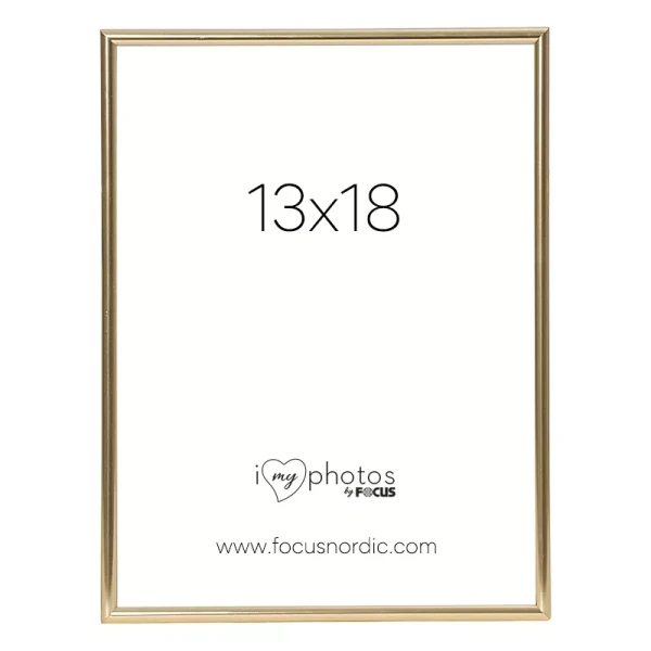 Ram Can-Can Aluminium Shiny Guld 13X18