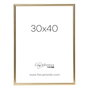 Ram Can-Can Aluminium Shiny Guld 30X40