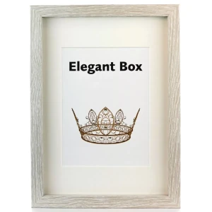 Ram Elegant Box Grå 15x20 (PP 10x15)
