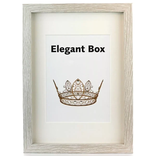 Ram Elegant Box Grå 15x20 (PP 10x15)