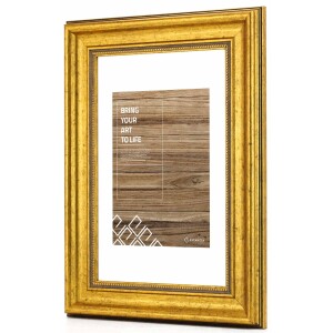 Ram Rokoko Guld 70x90 Plexiglas