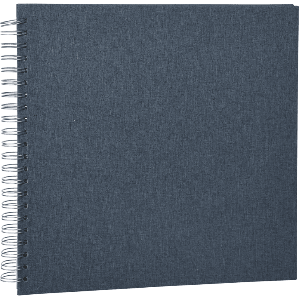 Focus  Essence Wire-O 30x30 Blue w. white sheets