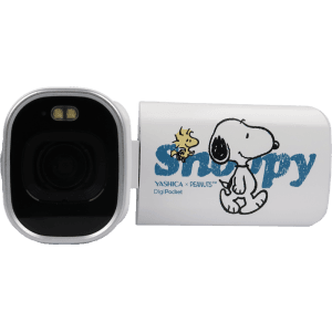 YASHICA X PEANUTS DIGIPOCKET CAMCORDER (WHITE)