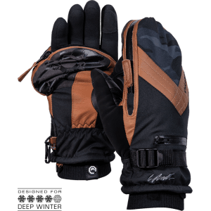 Vallerret Skadi Zipper Mitt PSP Brown M