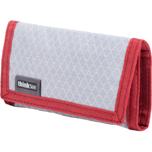 Think Tank Cards & Power Wallet (holds 2 CF/CFexpre or 4 SD/micro SD & 2 Batteries) Chili Pepper Red