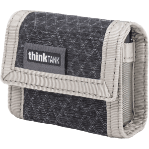 Think Tank AA Battery Holder (Wallet holds: 8 AA or 16 AAA batteries) Grey