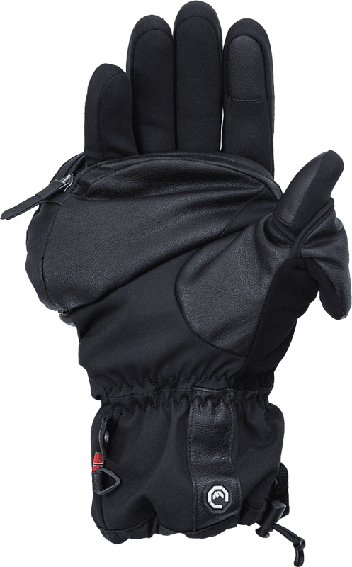 Vallerret Skadi Zipper Mitt LRS: Black L - Bild 5