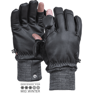 Vallerret Hatchet Leather Photography Glove Black L