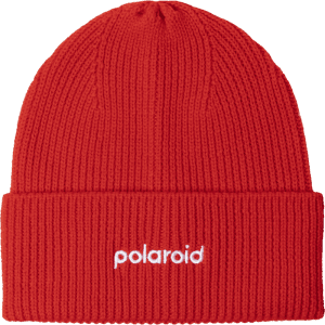 Polaroid Beanie Red