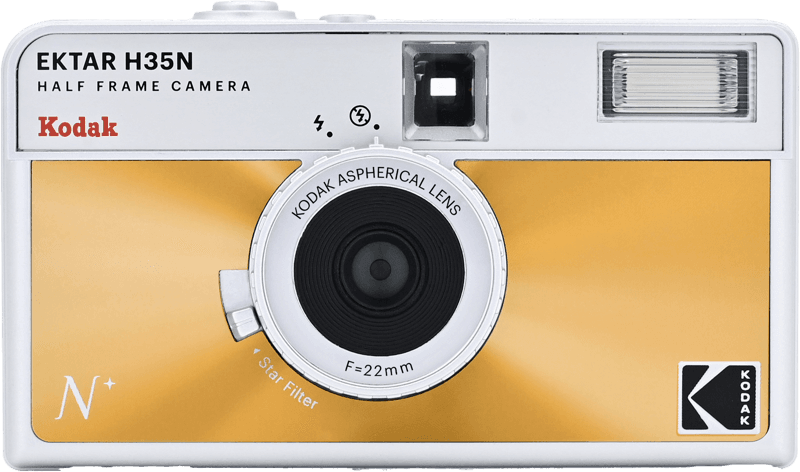Kodak EKTAR H35N Camera Glazed Orange