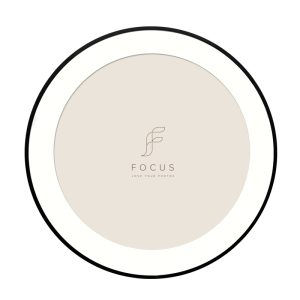 Focus Aster Round Black 40 cm