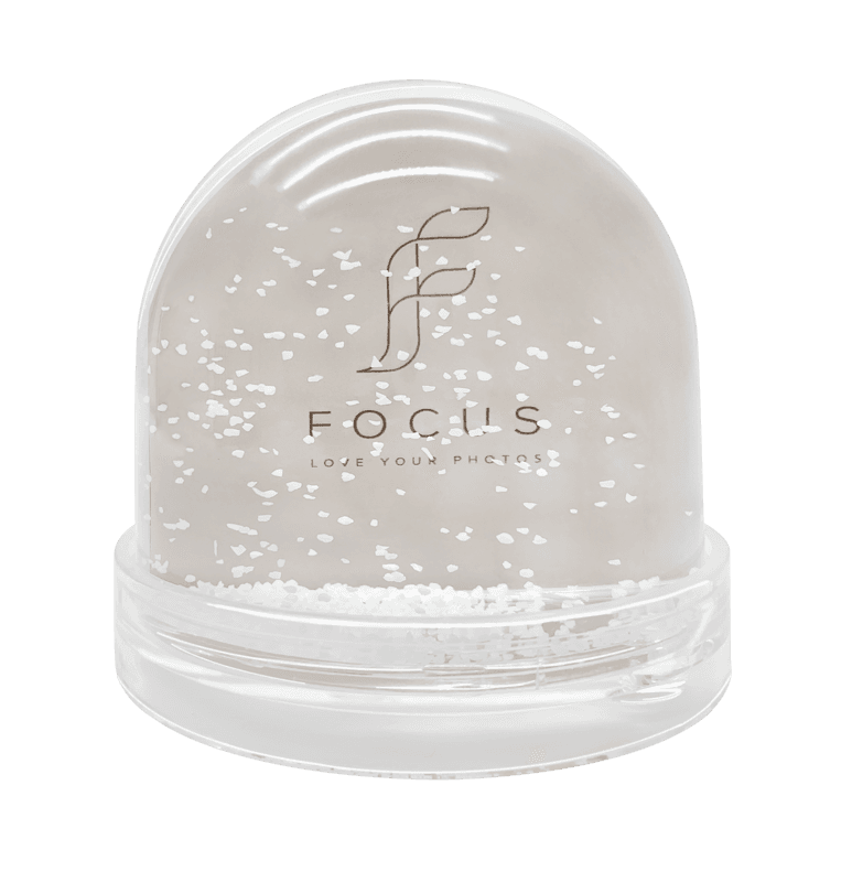 Focus Christmas Photo globe acrylic