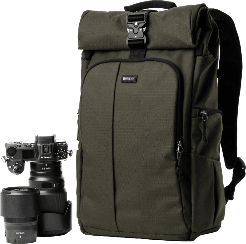 Think Tank FocusPoint 30L I Hybrid RollTop Backpack I Greenway - Bild 2