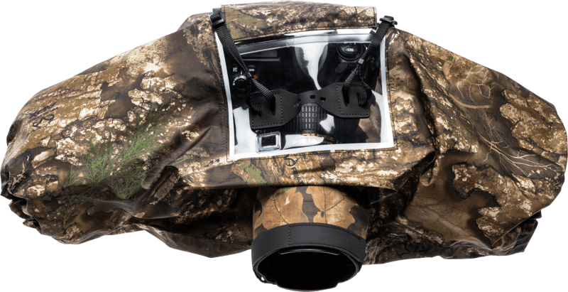 Think Tank Rain Cover I RealTree APX Camo (EYEPIECE REQUIRED) I Hydrophobia D 24-70 V3 - Bild 2