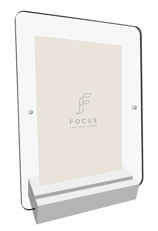 Focus Photo Block White Acrylic 10x15 - Bild 2