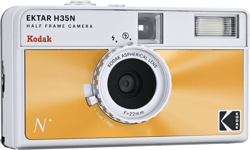 Kodak EKTAR H35N Camera Glazed Orange - Bild 3
