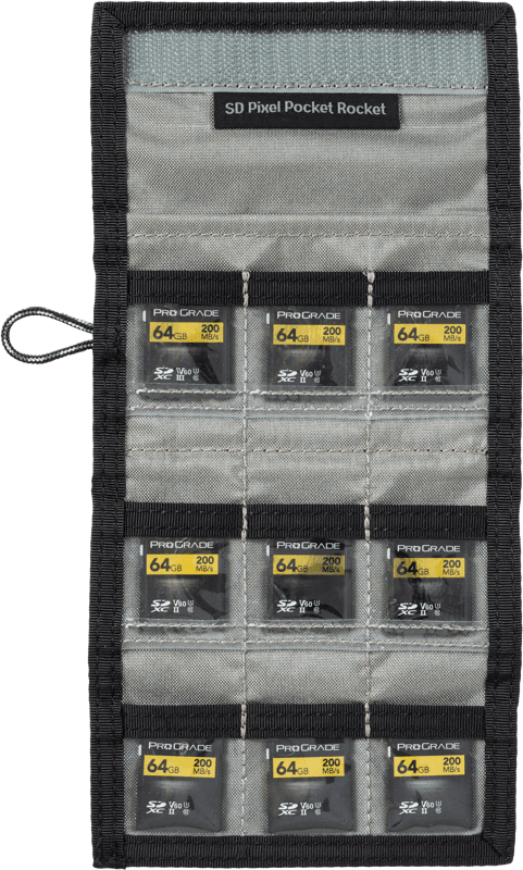 Think Tank Pixel Pocket Rocket (Holds 9 SD/CFexpress) Slate Black - Bild 3