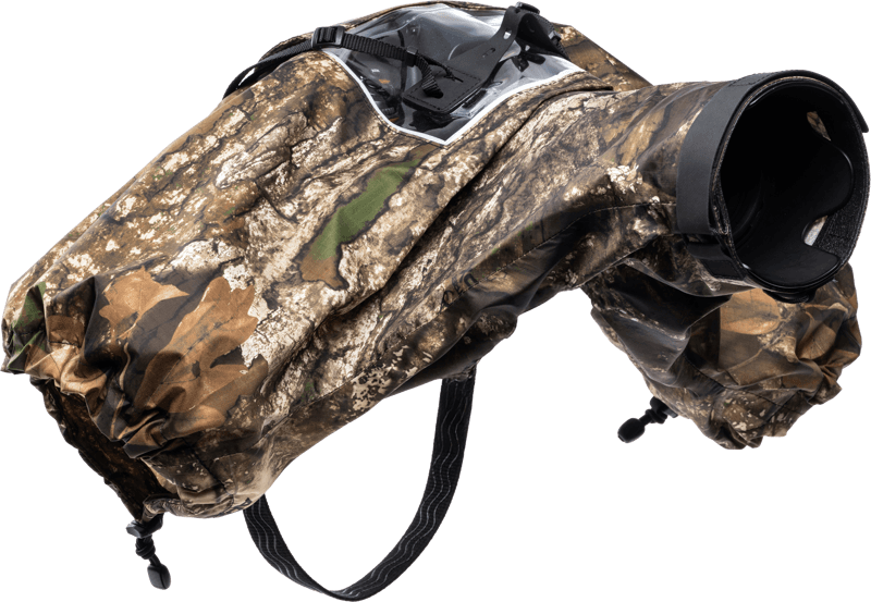 Think Tank Rain Cover I RealTree APX Camo (EYEPIECE REQUIRED) I Hydrophobia D 70-200 V3 - Bild 3