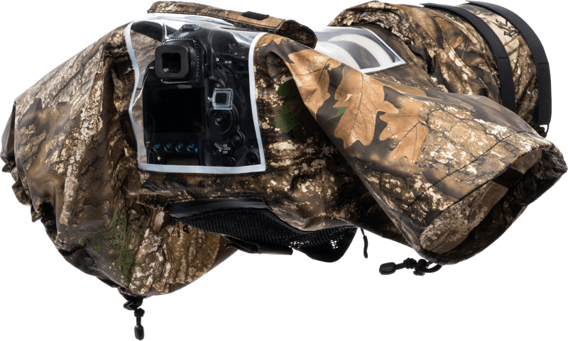 Think Tank Rain Cover I RealTree APX Camo (EYEPIECE REQUIRED) I Hydrophobia DM 300-600 V3 - Bild 4