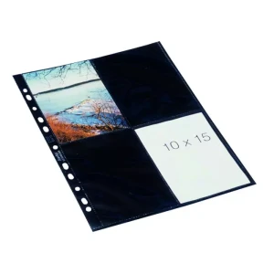 Bantex Fotofickor 10X15,10 St Svart, Stående