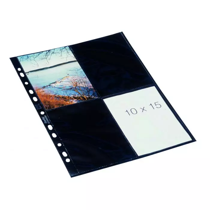 Bantex Fotofickor 10X15,10 St Svart, Stående