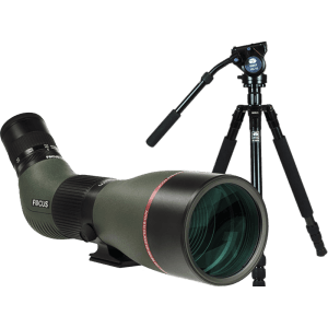Tubkikare Focus Optimum 20-60x85 ED with Sirui R2004+VH10