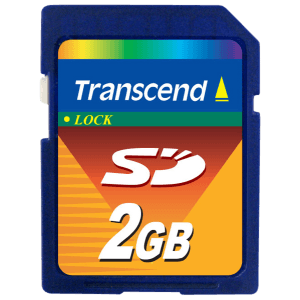 Transcend Secure Digital SD 45X 2GB
