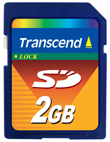 Transcend Secure Digital SD 45X 2GB