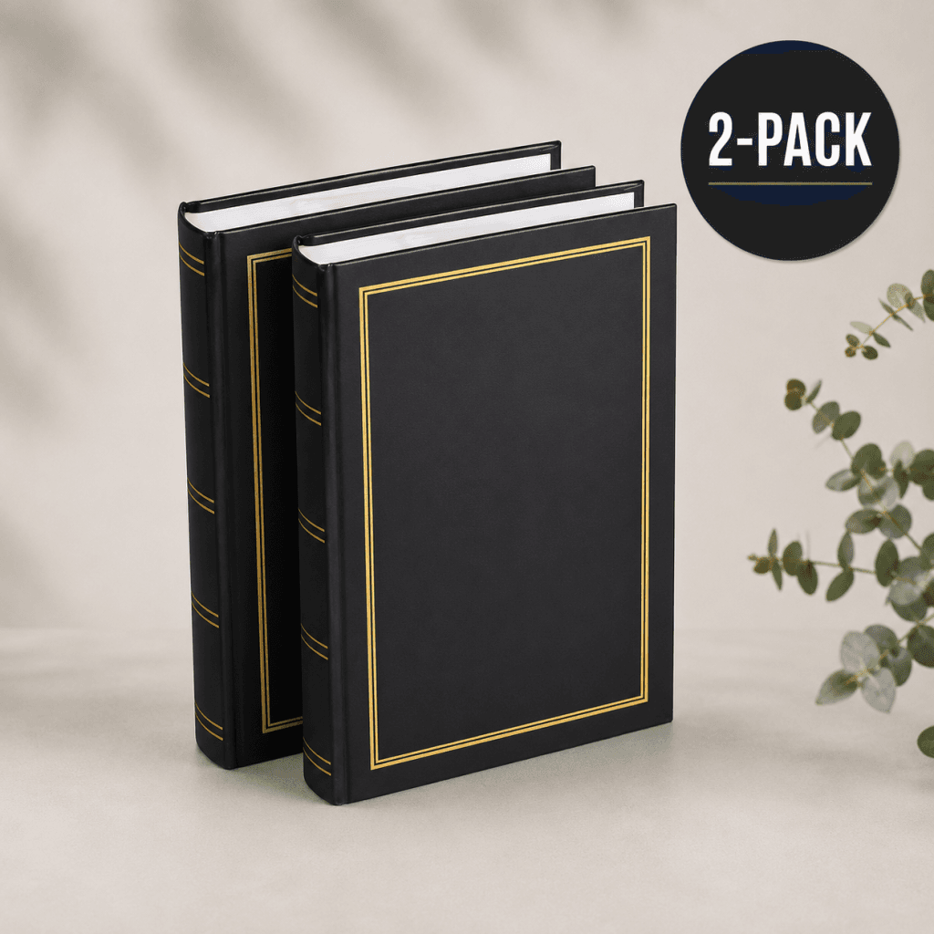 Album Diamant 300 Svart 10x15 - 2 Pack