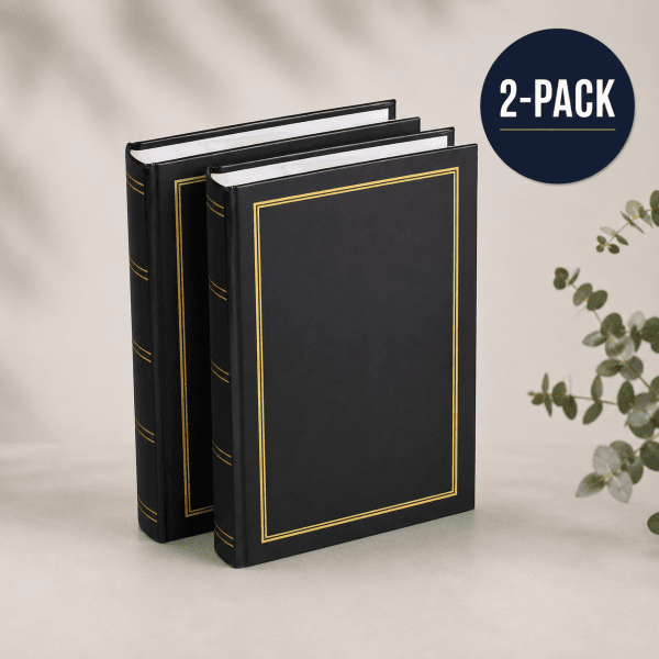 Album Diamant 300 Svart 10x15 - 2 Pack