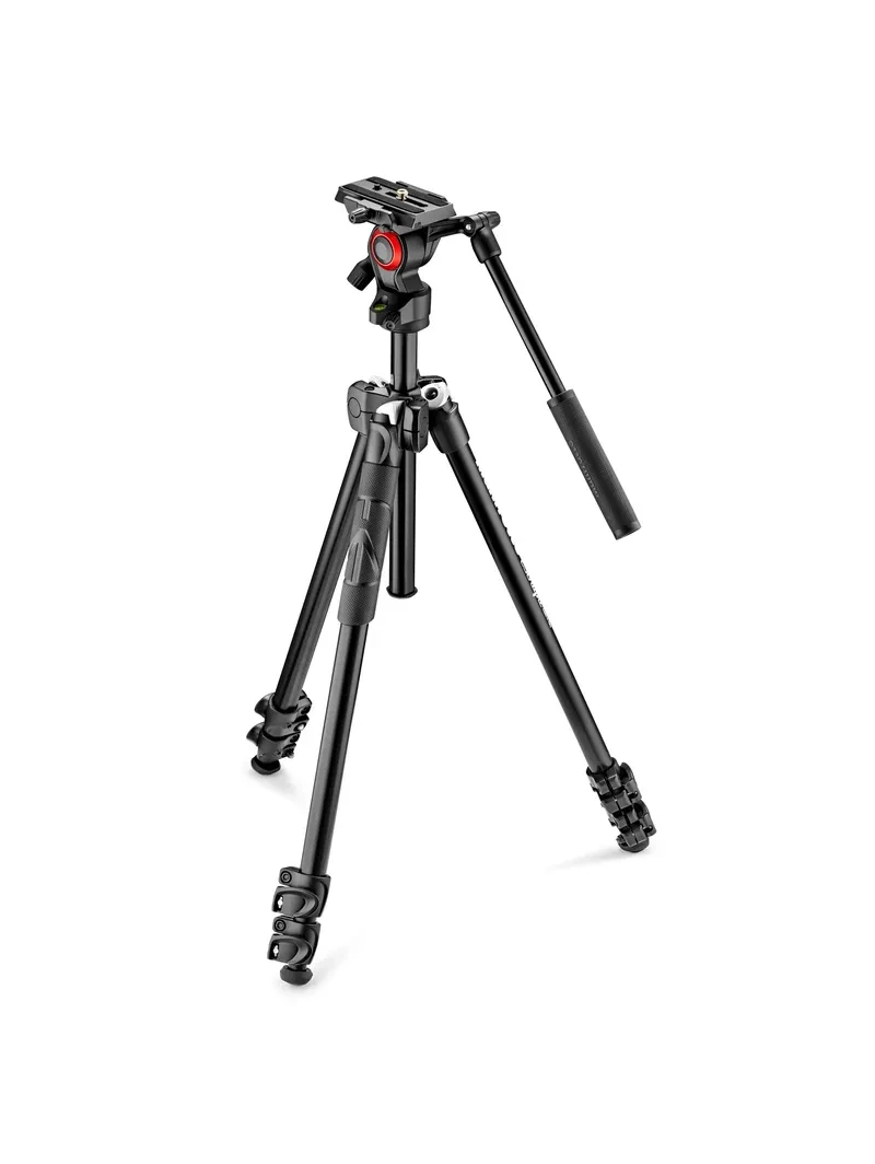 Manfrotto Stativkit Video 290 Light + 400AH Aluminium