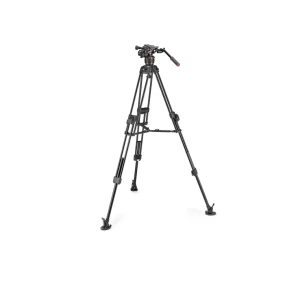 Manfrotto Stativkit Video Nitrotech 608 + 645 Fast Twin MS Aluminium