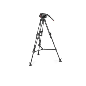 Manfrotto Stativkit Video 509 + 645 Fast Twin MS 2 in 1 Aluminium